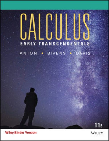 Anton's Calculus: Early Transcendentals, 11th Edition, Global Edition